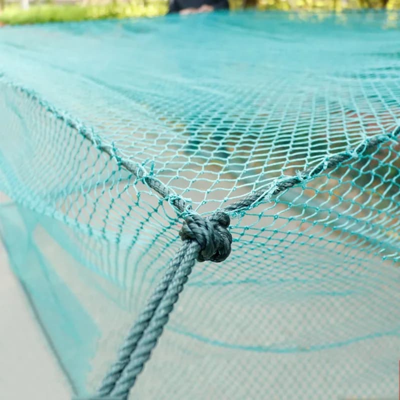 Lawaia Cavo a 18 fili Scatola per rete da pesca Gabbia per pesci Gabbia per allevamento Gabbia per pesci di grandi dimensioni Stoccaggio acquatico Gabbia per rete da pesca per stagno per pesci