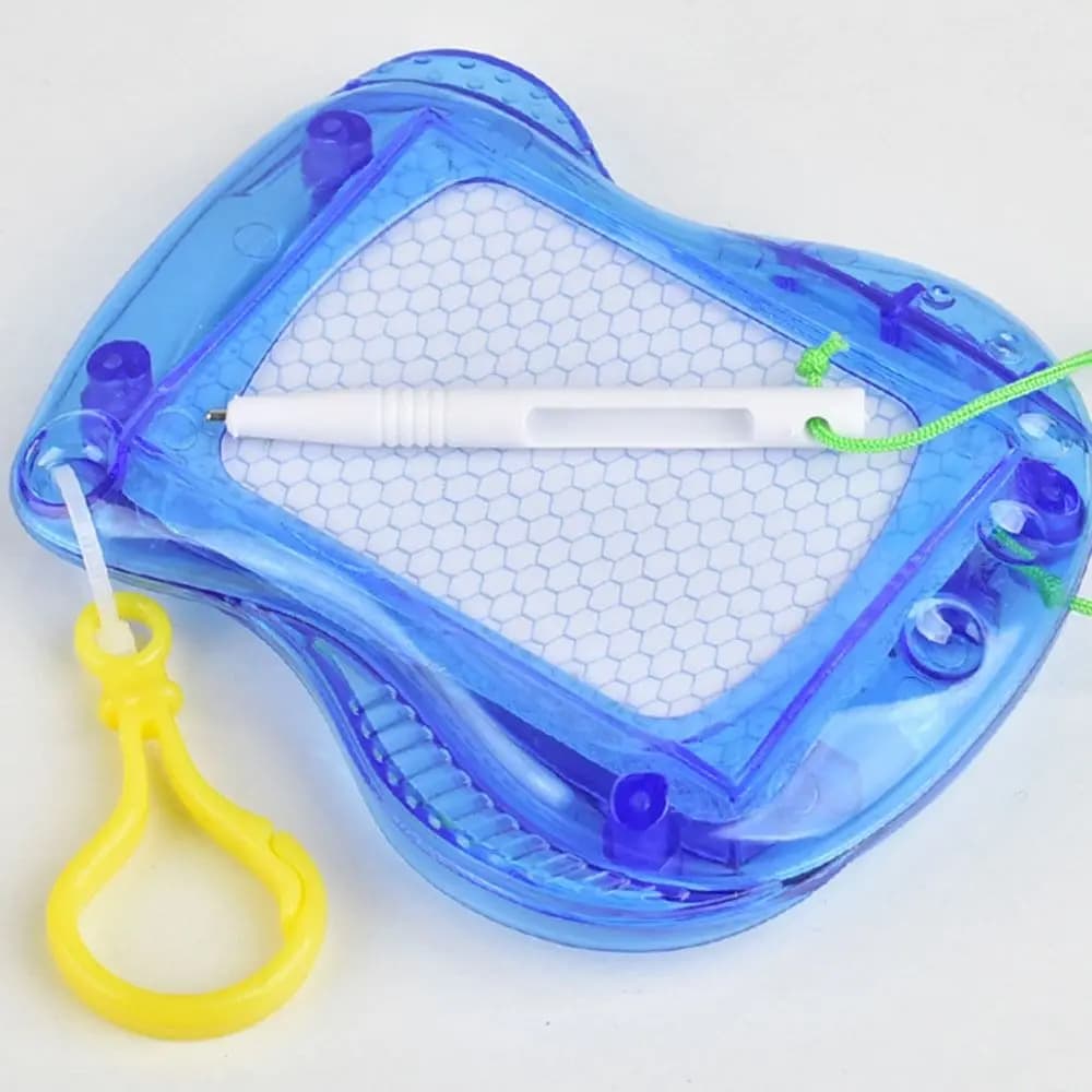 Lavagna magnetica durevole, mini lavagna portatile cancellabile con fibbia, lavagna per appunti per bambini