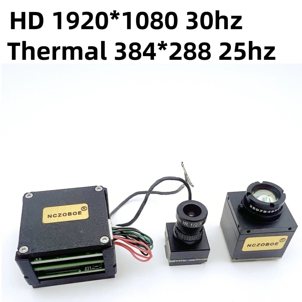 NCZOBOE Guided over-the-horizon recognition binocular, thermal imaging second lock FPV drone racing detection module