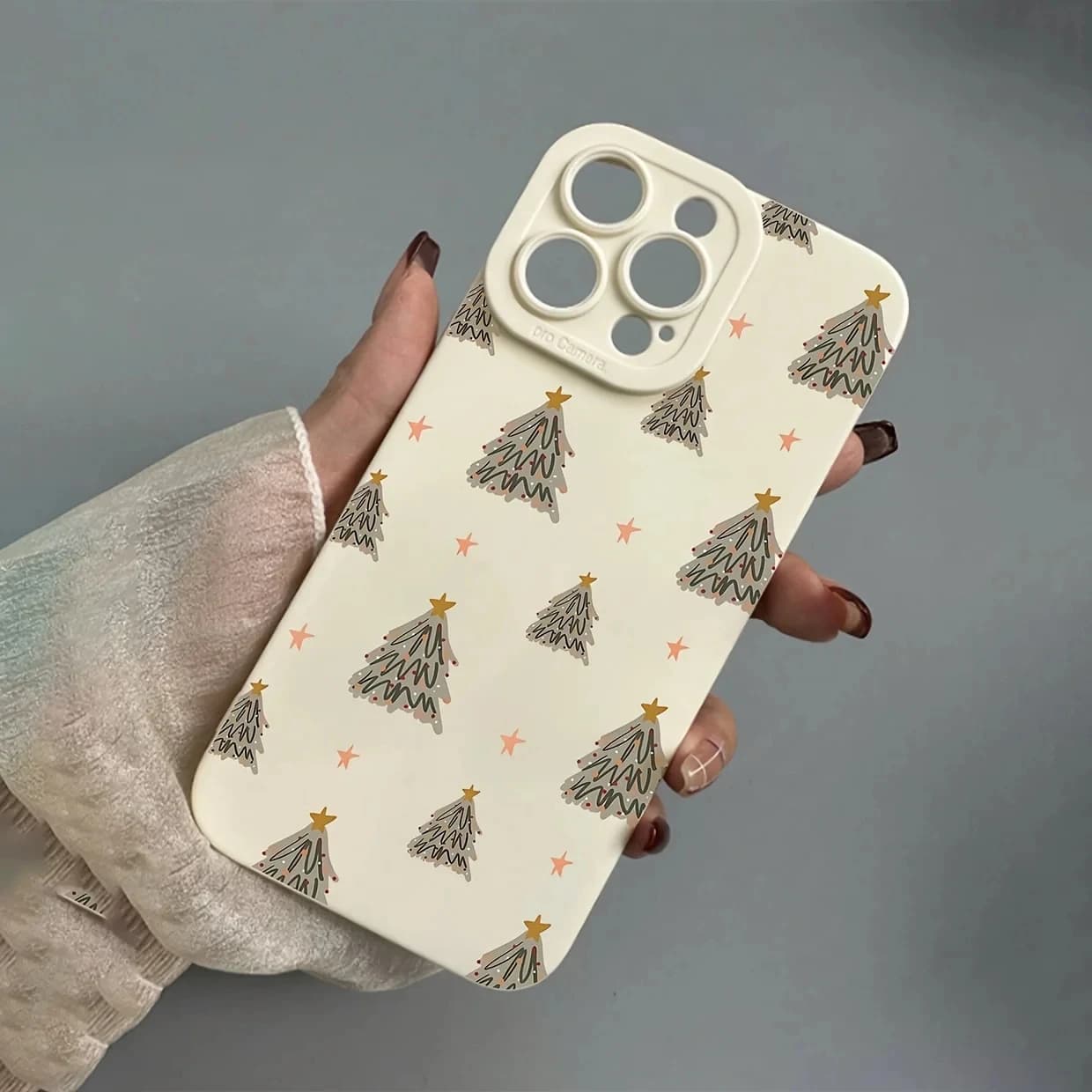 Custodia per telefono grafica albero di Natale per iPhone 16 15 14 13 12 11 x XR Xs SE2 SE 8 7 plus pro Max fondello in silicone
