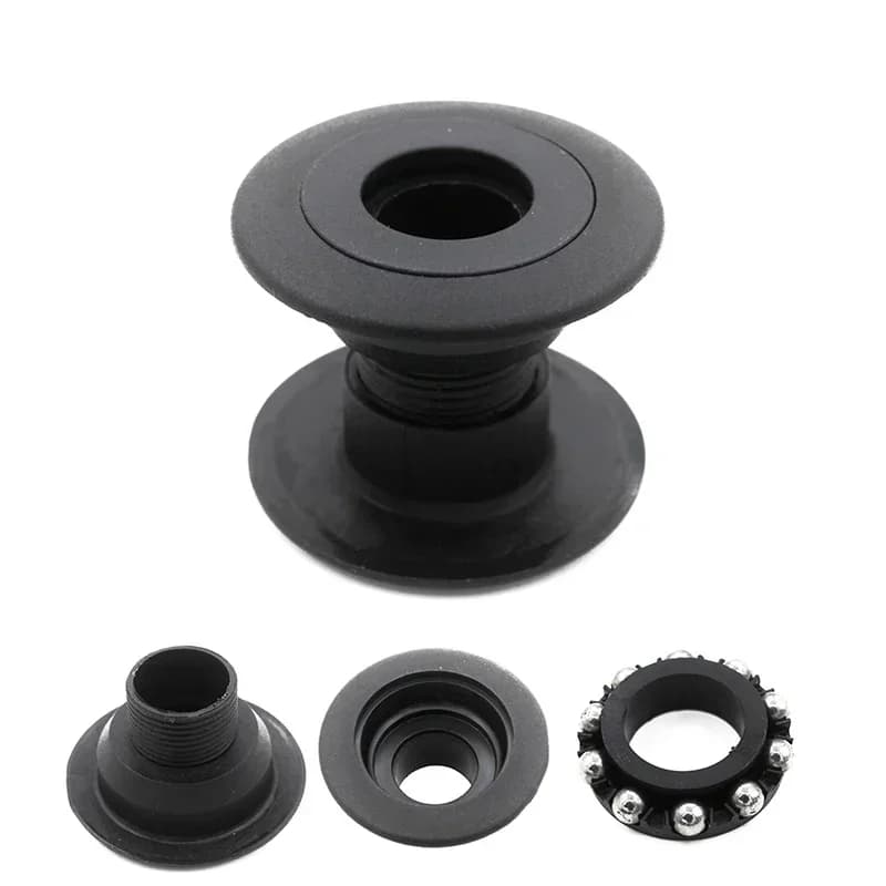 10 pz 16mm Sostituzione Per Foosball Boccola Calcio Tavolo Calcio Cuscinetto Parti Accessori Giochi Divertimento Con Filettatura di Fuori