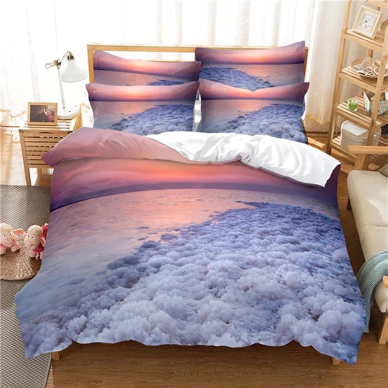 Dropship Set biancheria da letto tessile per la casa Galaxy Deer EU King 240x220 Set copripiumino Biancheria da letto di lusso in poliestere 100% Dekbedovertrek