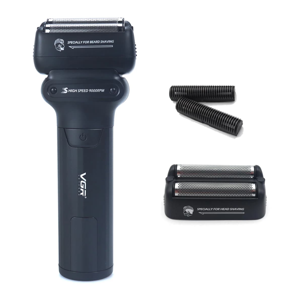 VGR V-368 IPX6 Waterproof Professional Razor, 9000RPM Lamina Razor, Man Reciprocating Electric Barbary Machine