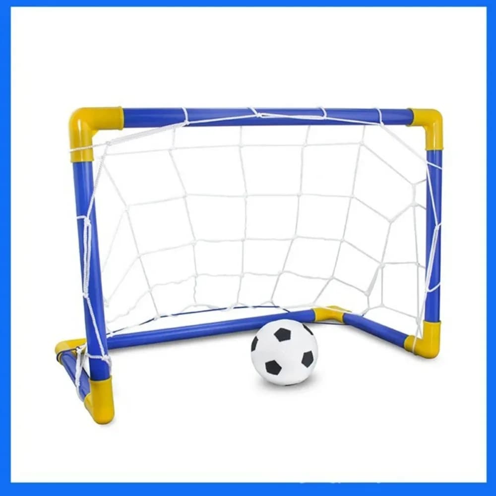Porta da calcio portatile per bambini, per interni ed esterni, gioco da calcio da spiaggia per genitori e figli