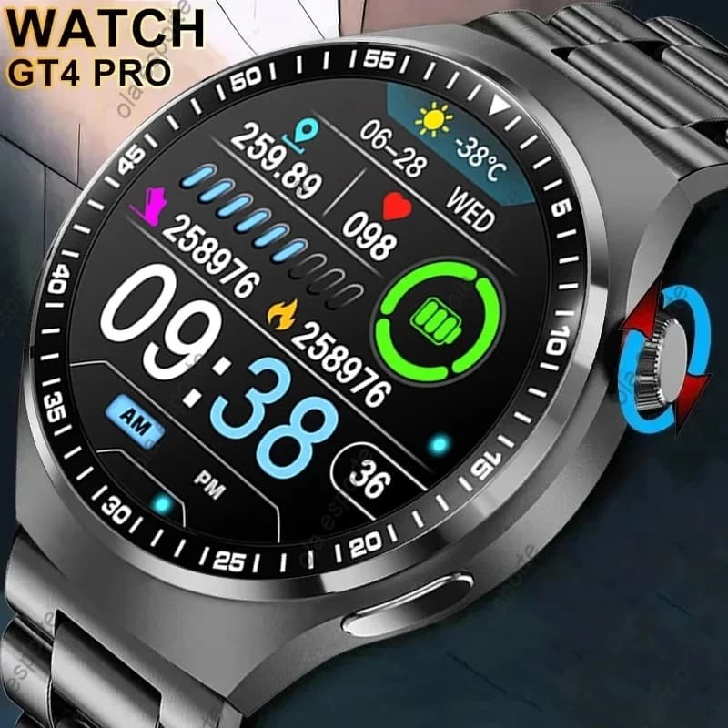 Nuovo Smart Watch IP67 Impermeabile Frequenza cardiaca Monitoraggio dell'ossigeno nel sangue AI Voce Chiamata Bluetooth Smartwatch sportivi per Android IOS