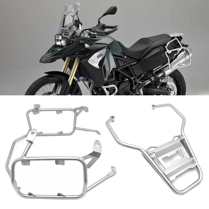 Per BMW F800GS F800 GS F 800GS 2024 2025 Accessori Moto Bisaccia Laterale Cassetta Degli Attrezzi Staffe Top Case Bagagli Borse laterali Rack