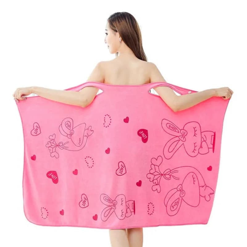 Asciugamano da bagno morbido in microfibra moda donna Sexy indossabile Quick Dry Magic Bathing Beach Spa accappatoi lavare abbigliamento abiti da spiaggia