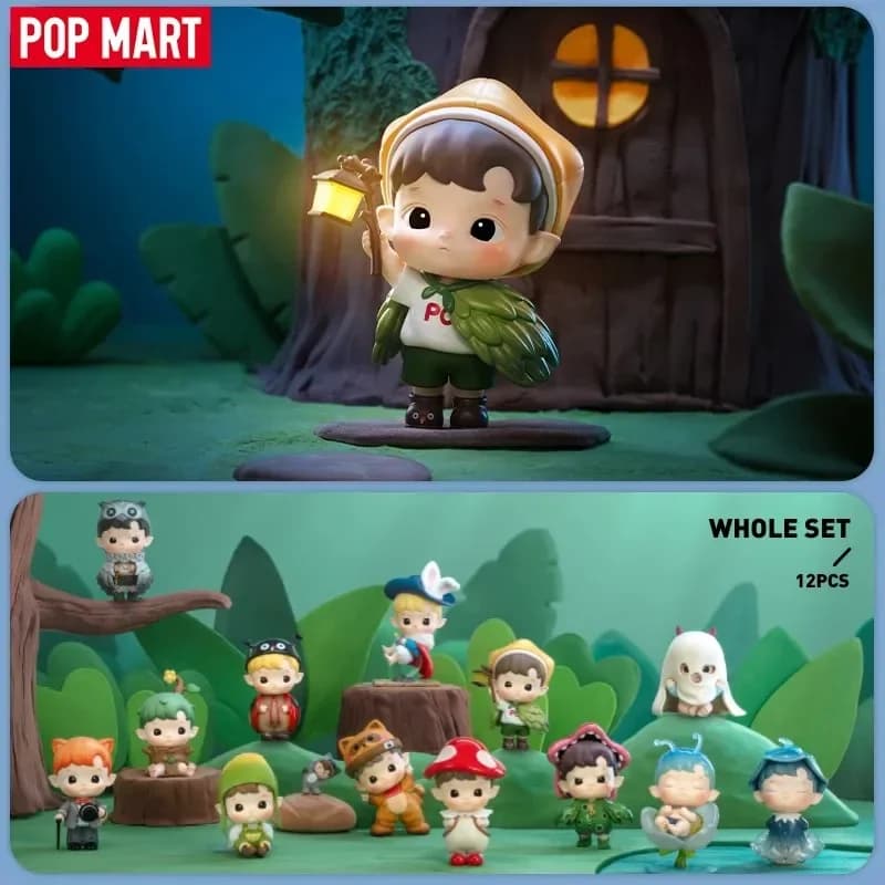 POP MART HACIPUPU Avventure In The Woods Series Blind Box Guess Bag Scatola misteriosa Giocattoli Bambola Cute Anime Figure Ornamenti Regalo