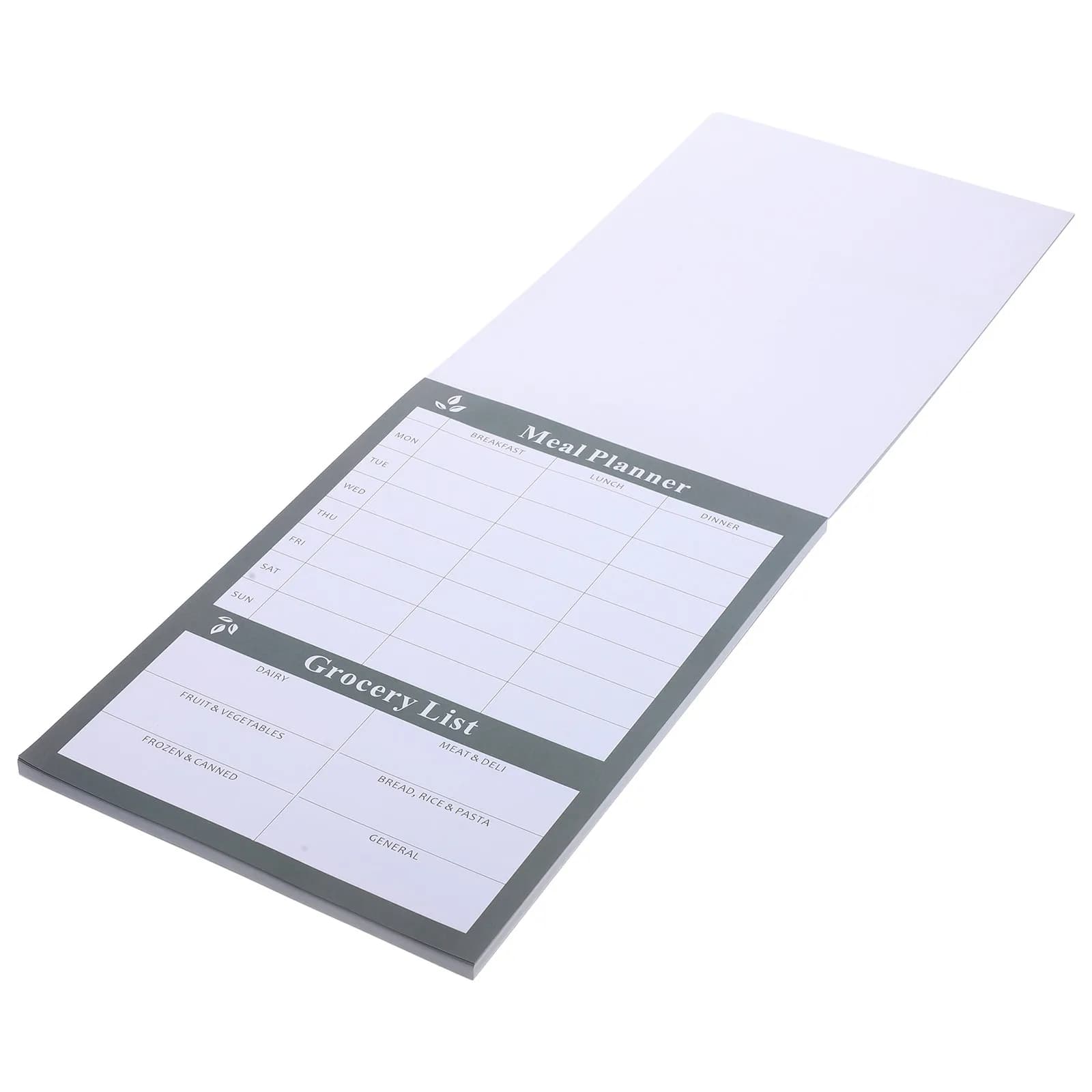 Agenda Settimanale Dietetica per la Casa: Blocco Note Strappabile con Lista Cibo, Calendario e Promemoria per la Pianificazione dei Pasti in Cucina