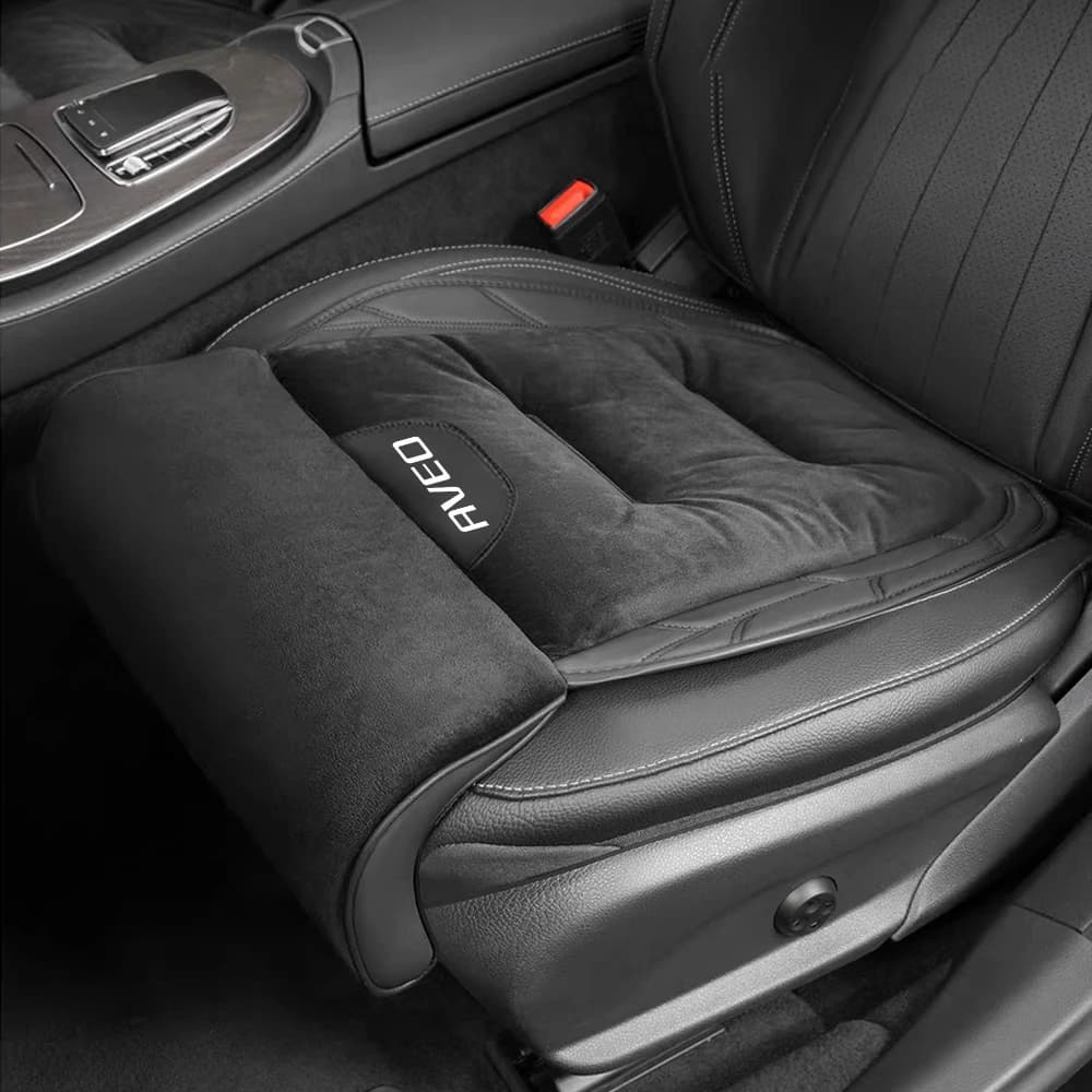 For Chevrolet Aveo T250 T300 Flannel Car Seat Cushion Thickened Extended Leg Support Rear Seat Back Pad Protection Cover