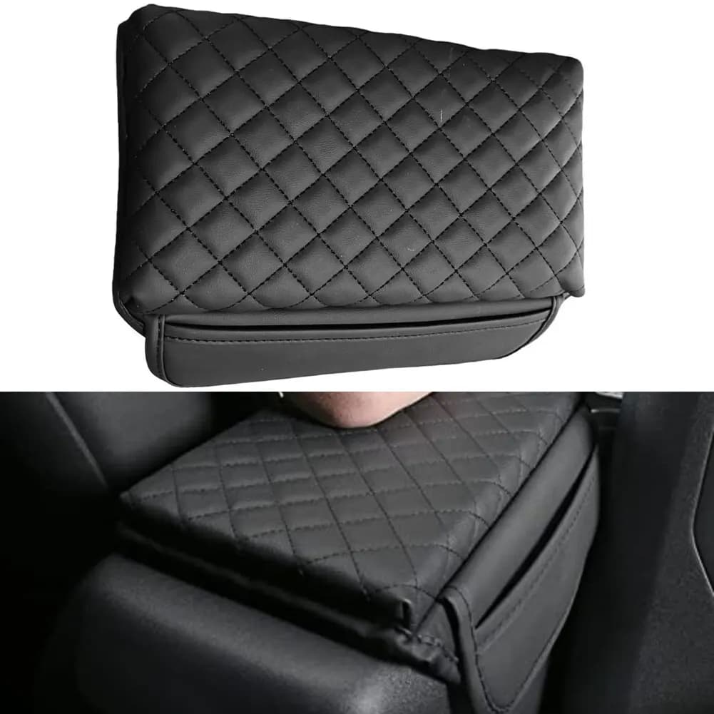 Auto Console Centrale Bracciolo Box Copertura Pad In Pelle Auto Bracciolo Zerbino Con Tasche Copertura Protettiva Trim Per Ford Per Bronco 2021-25