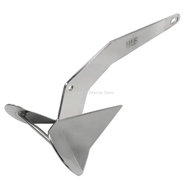 Alastin Marine Hot Sale Stainless Steel Boat Anchor Delta Style Marine Mirror Polished Hardware Directly Sale For Boat