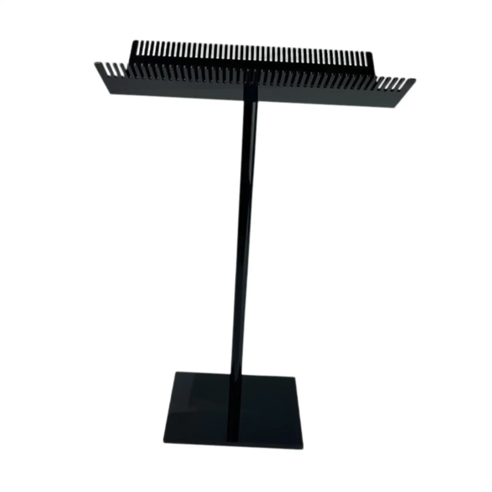 Organizer per supporto per extension per capelli in acrilico per stirare l'asciugatura e tessitura