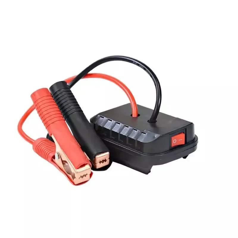 Caricabatterie convertitore batteria al litio per Makita/Dayi Chiave elettrica doppia USB Alimentazione di avviamento di emergenza per auto 12V