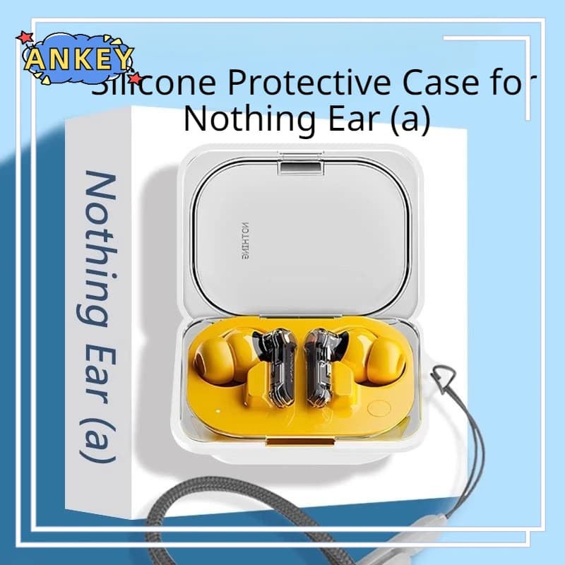 Custodia per niente Ear (a) Cover protettiva Anti-caduta auricolari Bluetooth Wireless in Silicone morbido che trasportano
