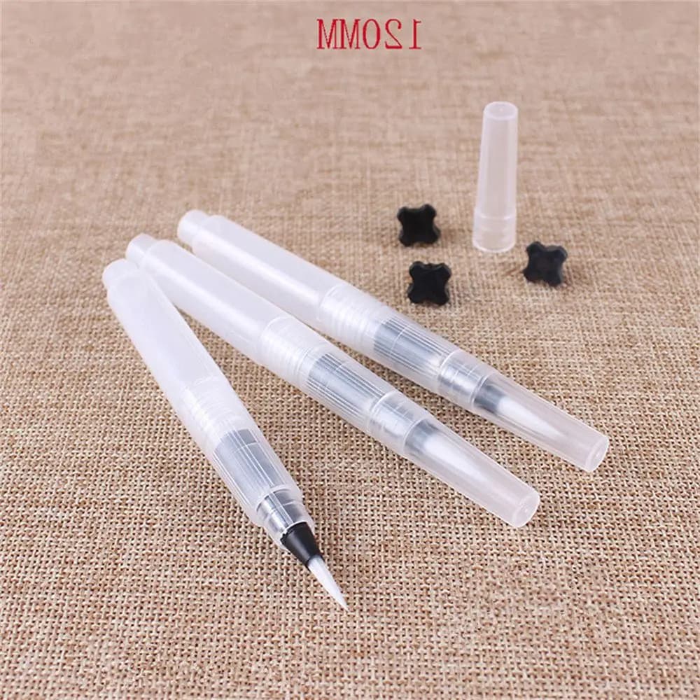 12cm S/M/L Nib Water Storage Calligraphy Brush Artist Watercolor Paintbrush School Office Supply Painting Pen Stationery Gift