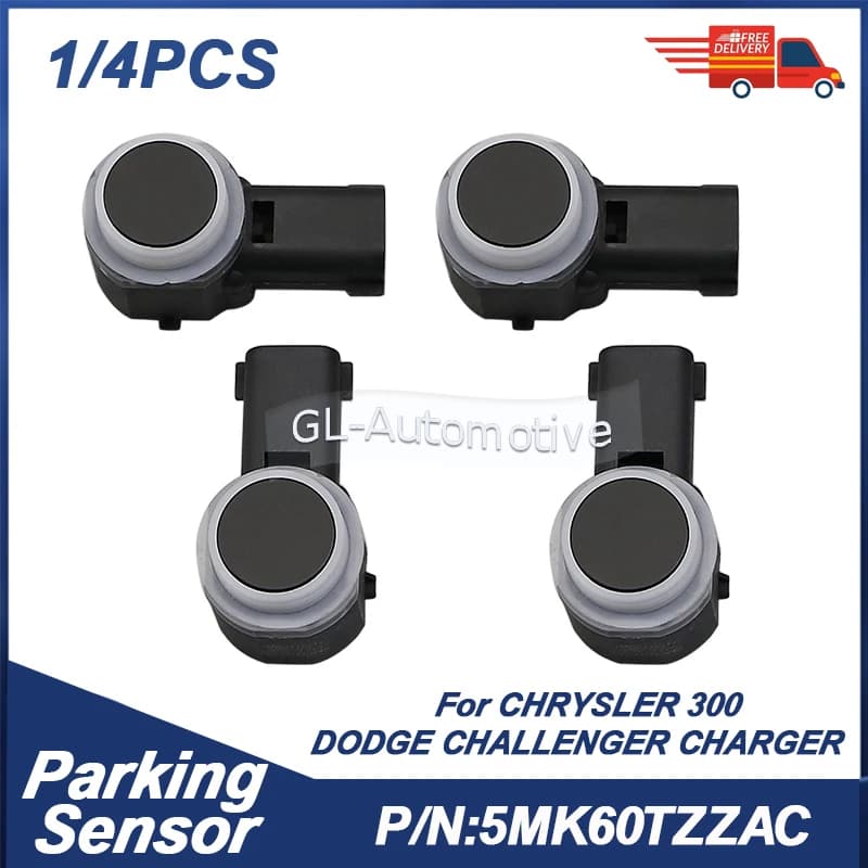 1/4PCS 5MK60TZZAC PDC Parking Sensor Radar For DODGE CHARGER CHALLENGER CHRYSLER 300 2017-2021