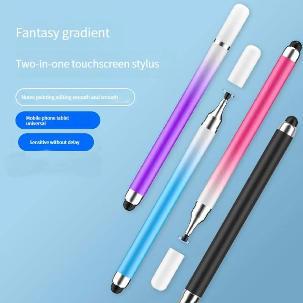 2 in 1 Stylus Pen for Smart Phone Tablet Drawing Capacitive Pencil Android Screen Touch Pen For iPhone Samsung