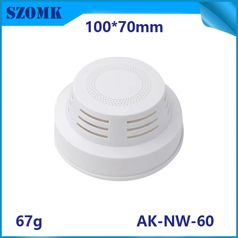 Custodia di rete SZOMK AK-NW-60 110 * 70mm scatola di giunzione Rilevatore di fumo custodia in plastica gateway GSM per prodotti per la casa intelligente