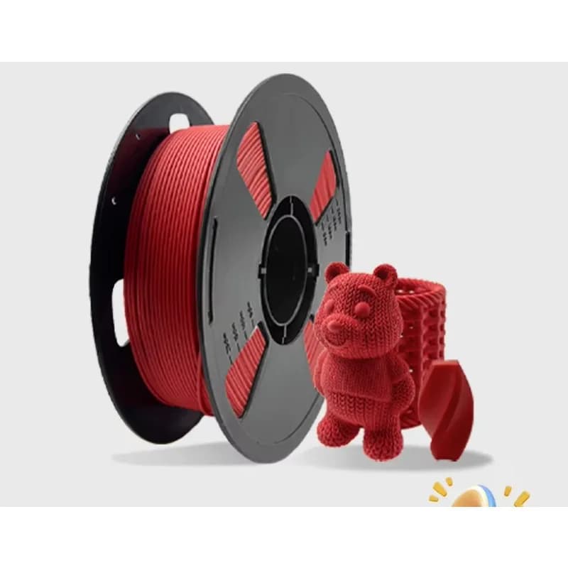 Filamento PLA per Stampante 3D 1.75mm +/- 0.02mm Alta Precisione, Basso Deformarsi, Finitura PLA Bobina da 1KG per Stampa 3D