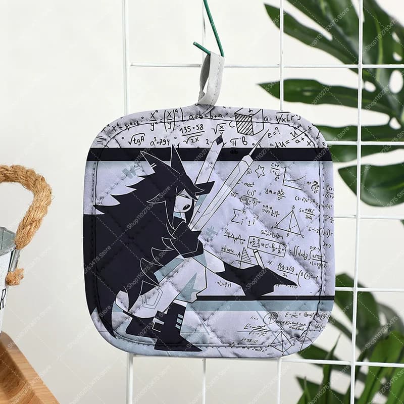 Fundamental Paper Education Anime Printed Placemat Miss Circle Cute Heat Insulation Pad Cartoon Mini Coaster Desktop Ornament