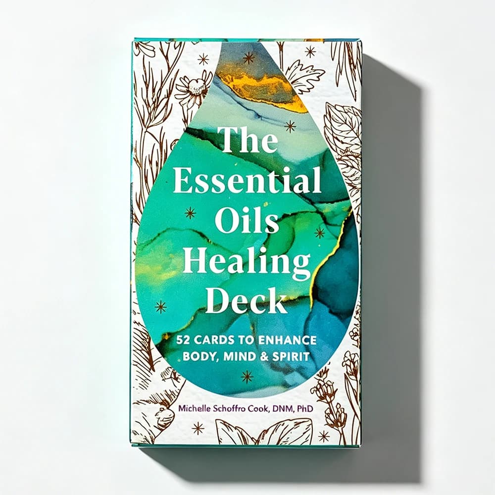 The Essential Oils Healing Deck 52 carte oracolo per migliorare corpo, mente e spirito, perfette per la guida spirituale e per collezionisti
