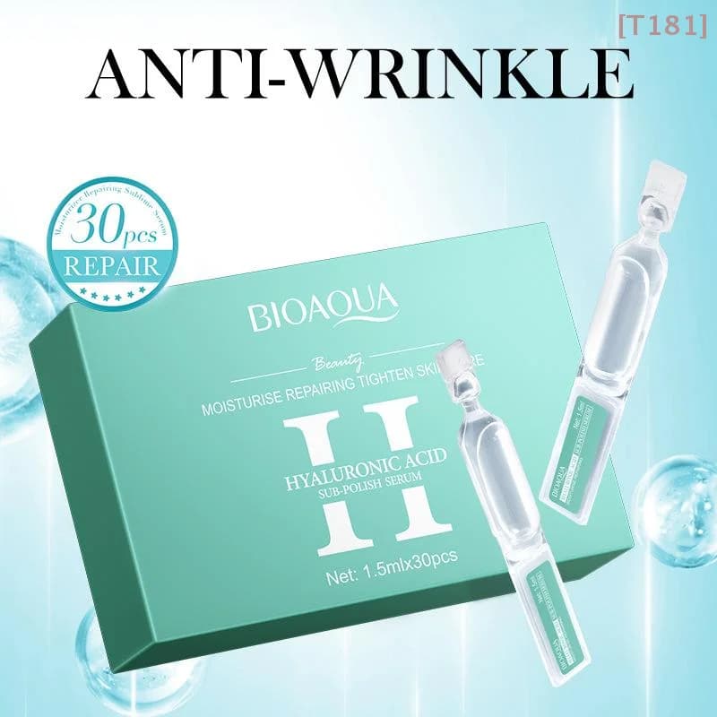 30pcs/box Vitamin C Retinol Serum Microneedle Serum Hyaluronic Acid For Face Moisturizing Serum Face Skin Care