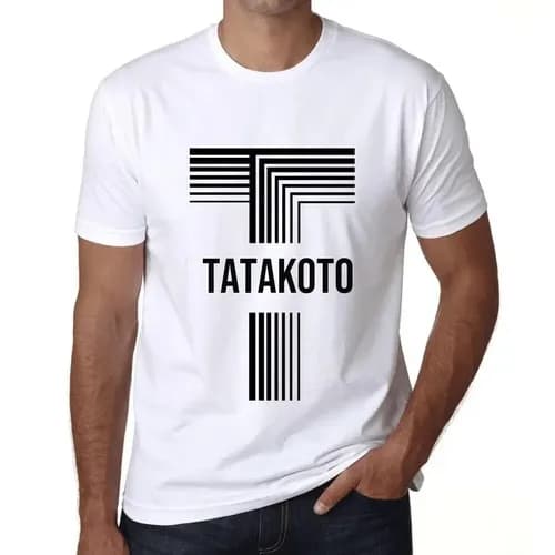 Men's Graphic T-Shirt Tatakoto Eco-Responsible Vintage Year Short Sleeve