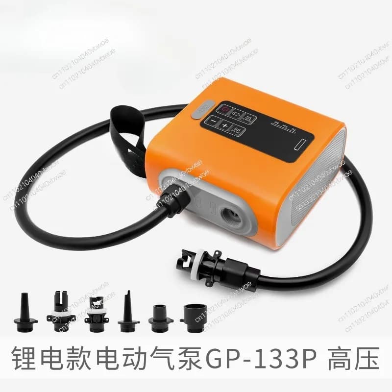 Lithium Battery Electric Air Pump Kayak Paddle Board Air Pump Tent Dual-purpose Pumping and Charging