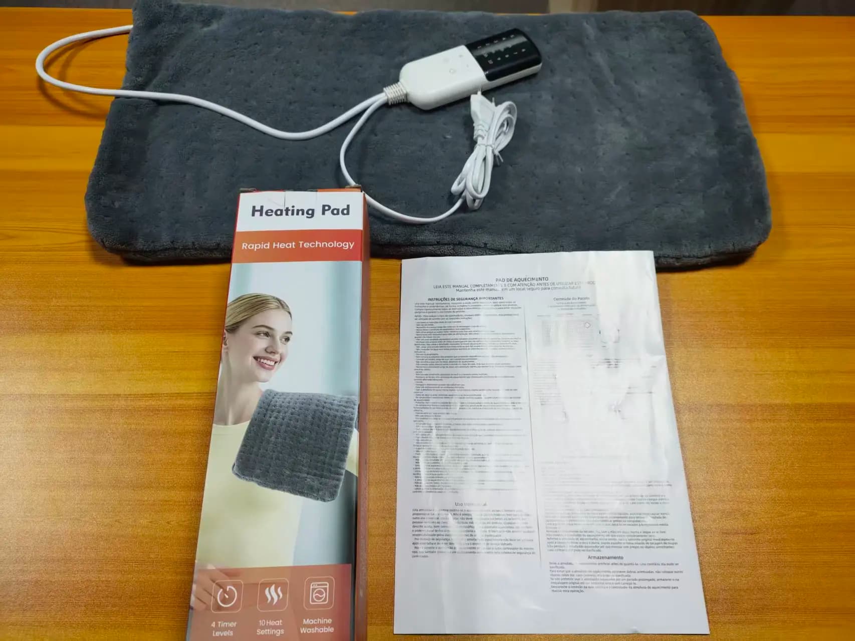 Electric Heating Pad 10 Levels 4 Timer Soft Flannel Washable Winter Warmer Thermal Blanket Pet Heat Mat Warming Pad For Bed Sofa