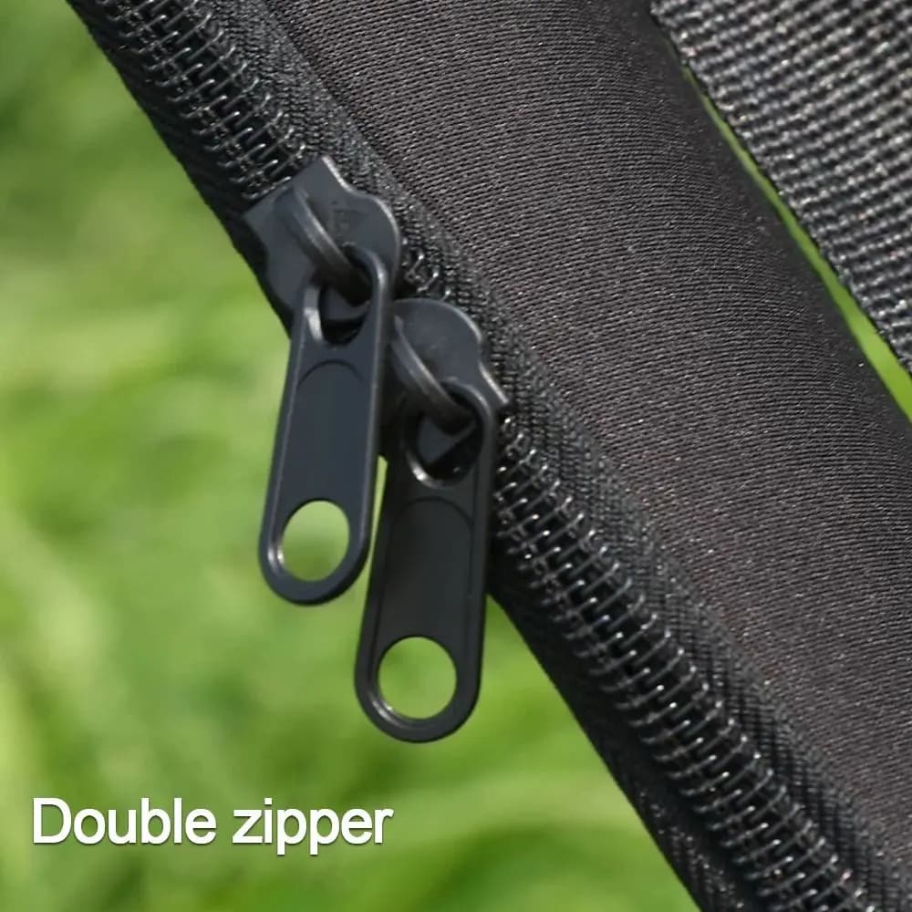New folding portable fishing rod bag with shoulder strap Fishing rod case 118/128 cm fishing rod case
