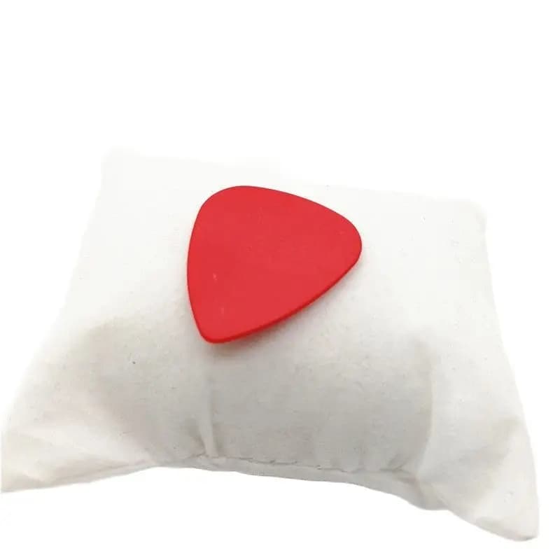 Plettro per chitarra rosso opaco, materiale in Nylon, regalo di natale e natale, Drop Shipping, 100 pezzi, 046mm, 0.71mm, 0.96mm di spessore