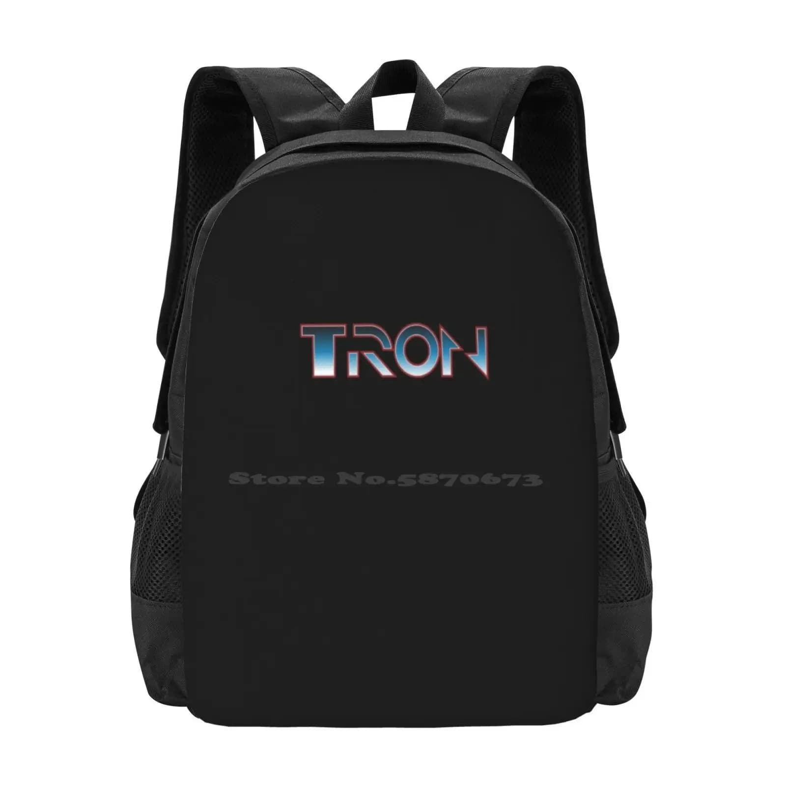 Best Selling-Tron Merchandise Borse da scuola Zaino per laptop da viaggio Tron Stuff Tron Maglione Tron Wood Tron Manica lunga Tron Dreses