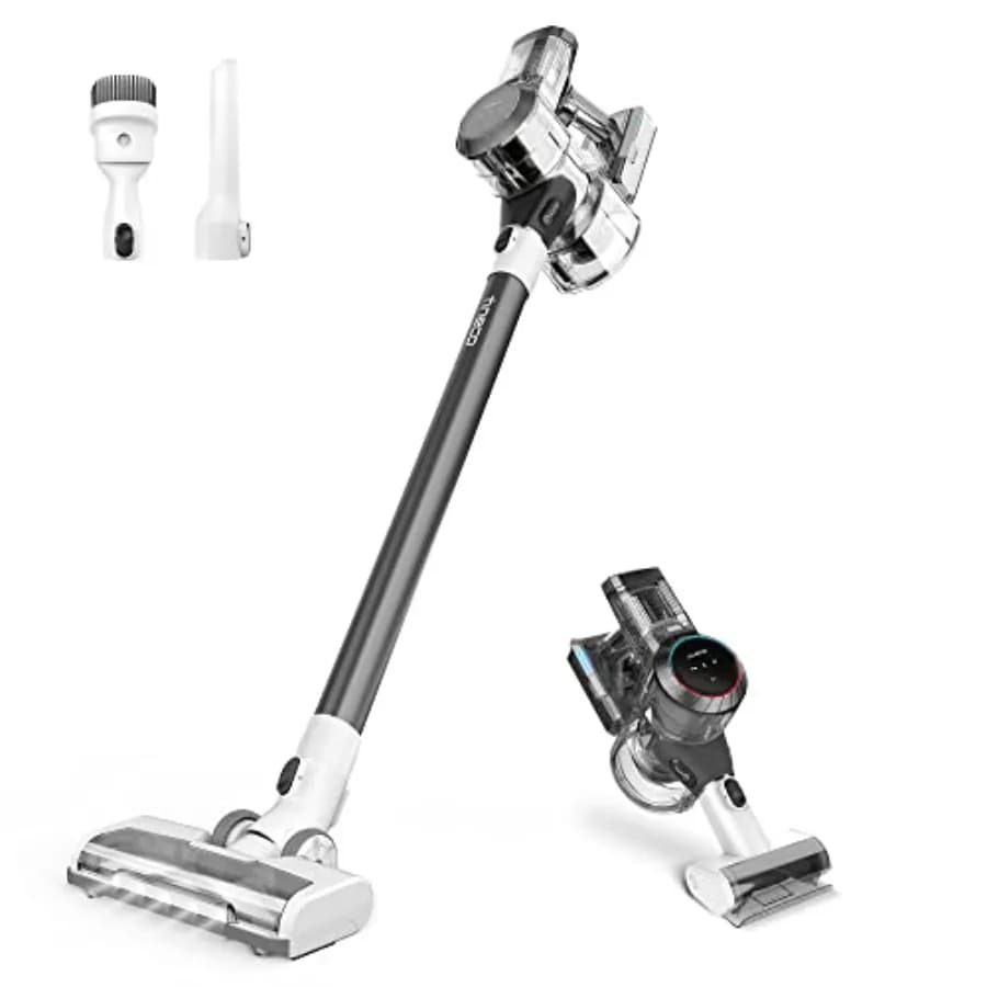 Aspirapolvere Senza Fili ONE S11, Potente Aspiratore Portatile per Pavimenti Duri, Auto e Peli di Animali, Leggero e Compatto