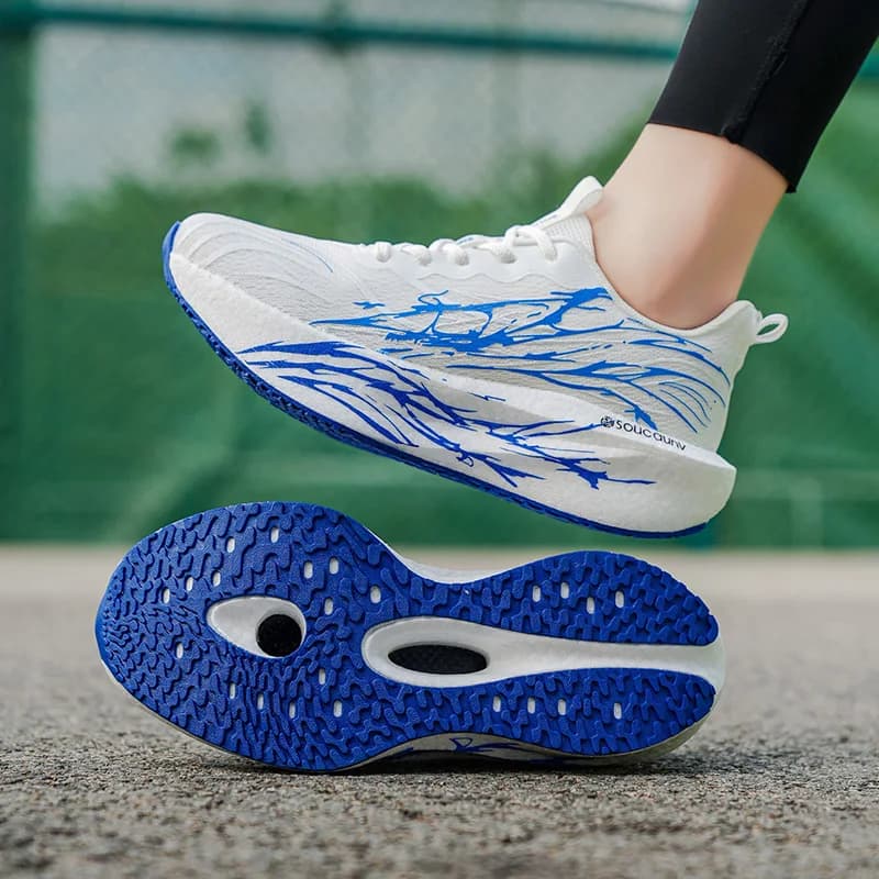 Summer Popular Unisex Fashion Versatile Non-slip Wear-resistant High-elastic Breathable Sweat-wicking Casual Running SportsShoes