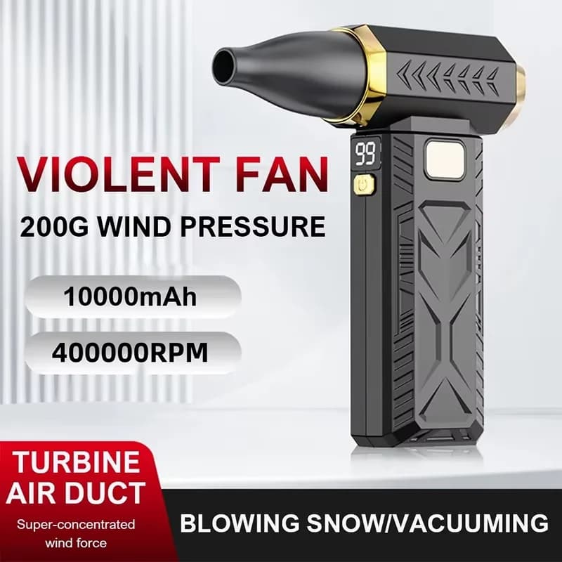 160000 giri/min Violento Ventilatore Super Potente Ventilatore di Aria Aspirapolvere 2in1 Per Pulitore Polvere Brushless Turbo Vento Forte