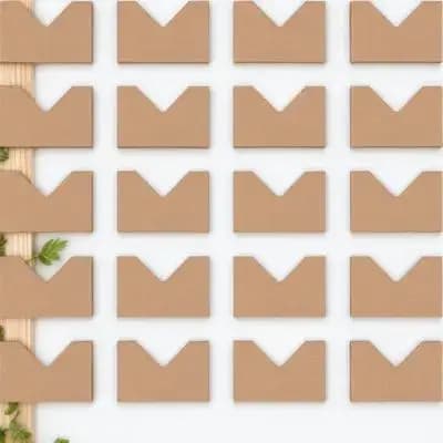 100Pcs Cardboard Corner Protectors Thickened Kraft Paper Frame Guard Picture Frame Corner Protector Packing Moving Transport
