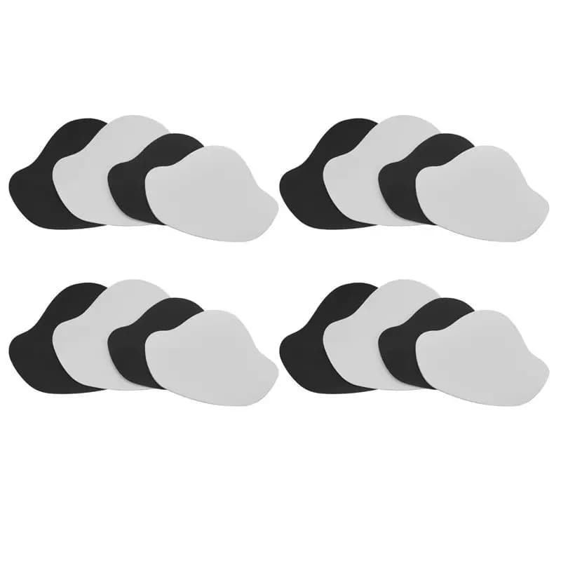 AEF6-48X Shoe Heel Repair Sneaker Hole Repair Sneaker Repair Patch Self-Adhesive Shoe Heel Patch Shoe Hole Prevention Patch