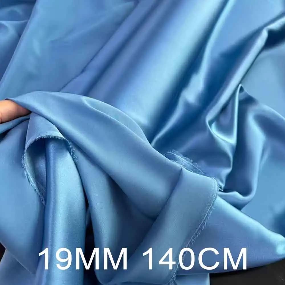 100% Pure Natural Mulberry Silk Fabric 19 Momme Width 140cm Clothing/Pillowcase/Eye Mask/Nightcap/Bedding/Pajamas/Silk Fabric