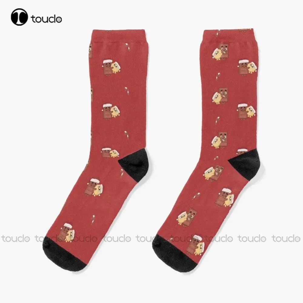 All I Want For Christmas Socks Cute Socks Personalized Custom Unisex Adult Teen Youth Socks 360° Digital Print Custom Gift