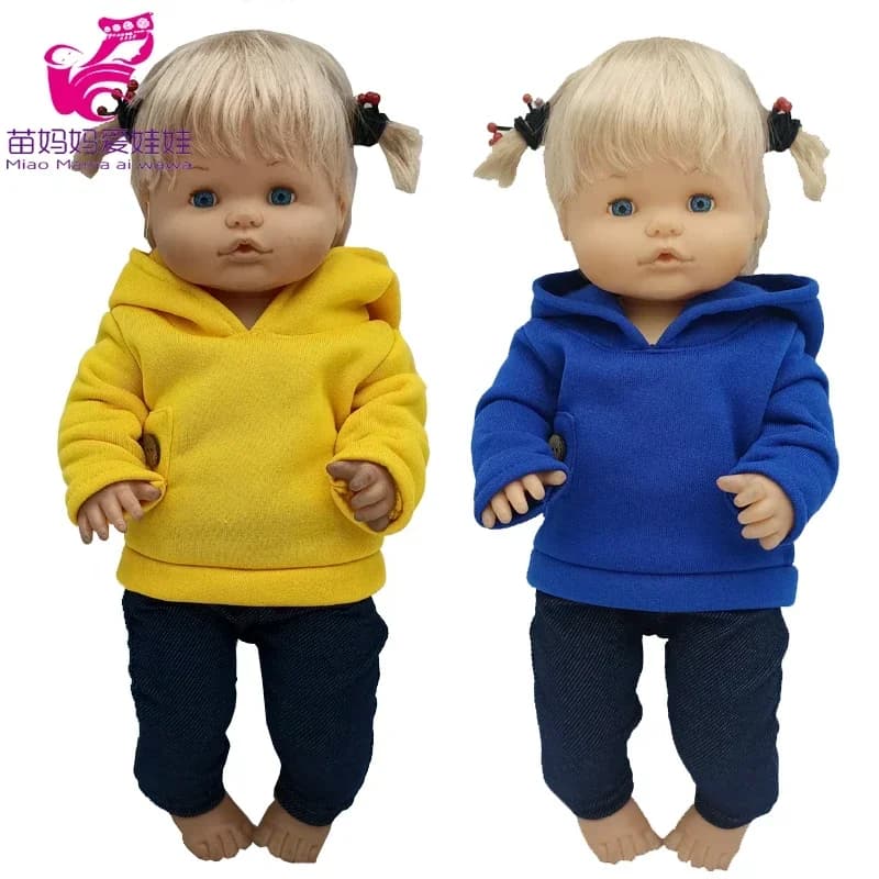 Gilet per vestiti per bambole da 35 cm per accessori per vestiti per bambole Nenuco Ropa Y Su Hermanita da 40 cm