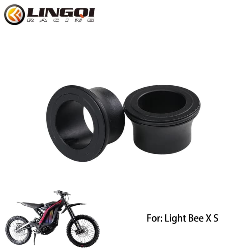 LINGQI RACING Moto Anteriore Asse Ruota Posteriore Distanziatori Hub Boccola Adattatore Per Light Bee XS Elettrico Dirt Bike Motocross