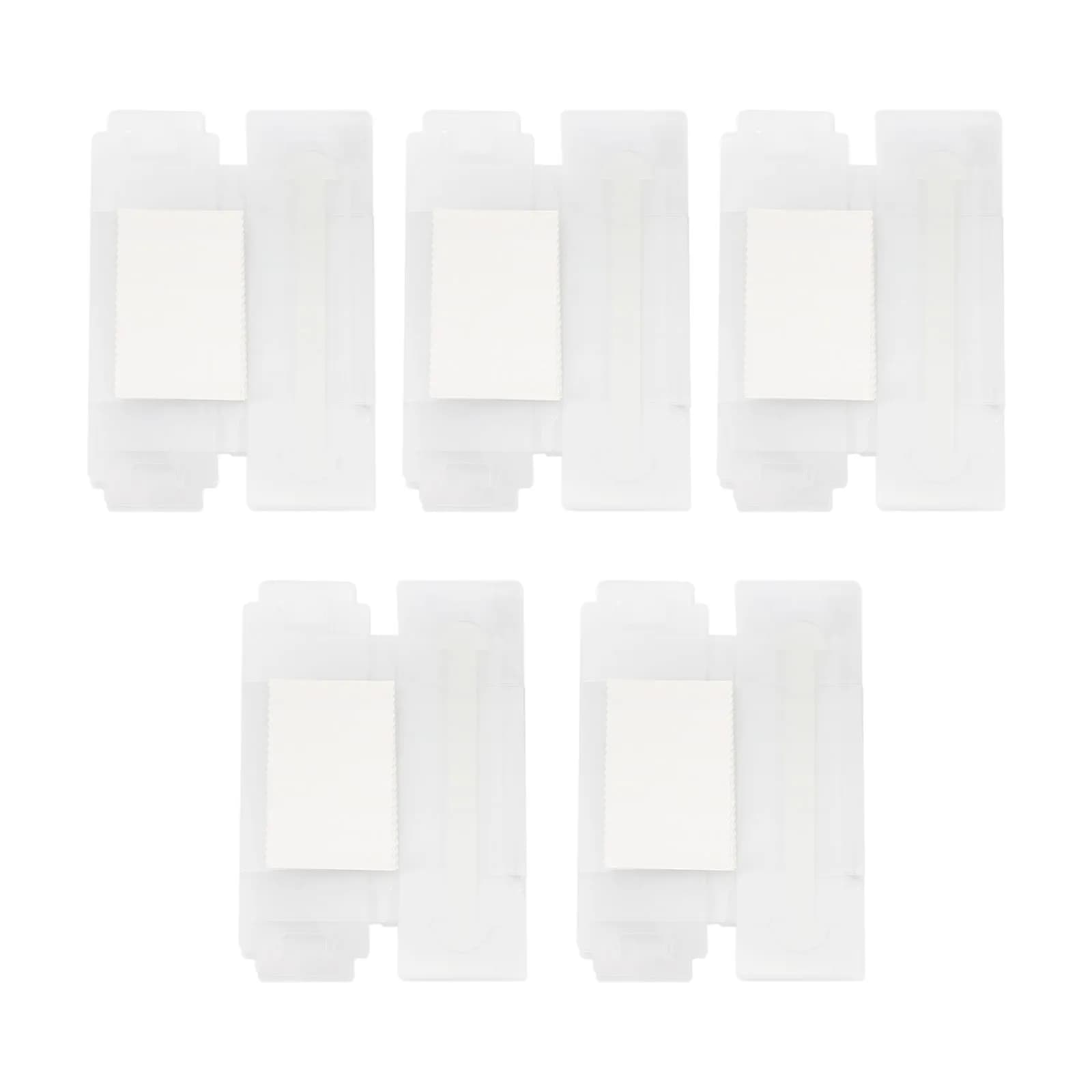 50 Pcs Clear Cake Boxes for Displaying and Protecting Crafted Desserts, Cake Carrier Box, Plastic Cake Carrier with Lid and Handle for Wedding Birthday Baby Shower Party Favor