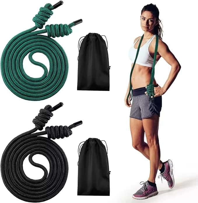 2.7m Braid Nylon Custom Functional Handcrafted Length Training Home Workout Exercise Heavy Adjustable Fitness Jump Flow Rope