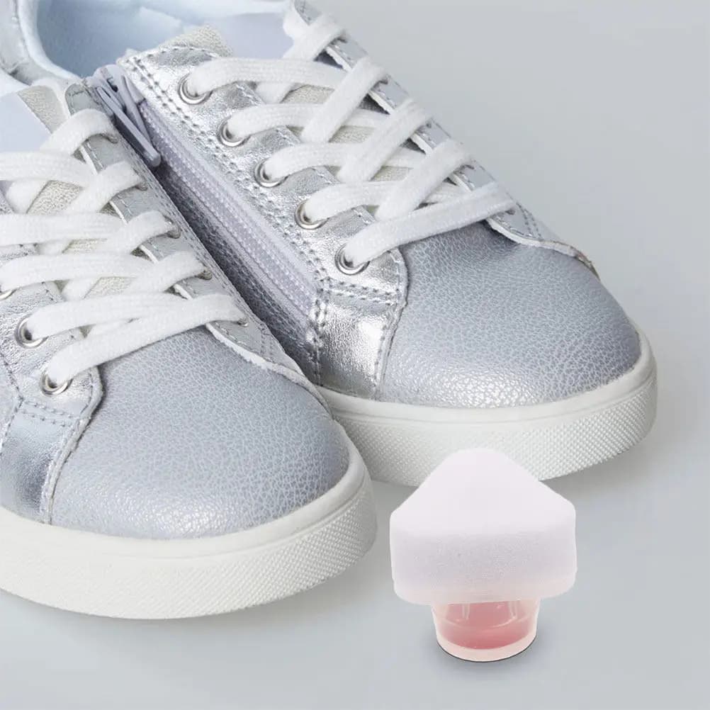 20 Pezzi di Ricambio per Applicatore di Crema per Scarpe, Spugna Portatile per Pulizia Sneaker, Strumento per Pulire le Scarpe Bianche