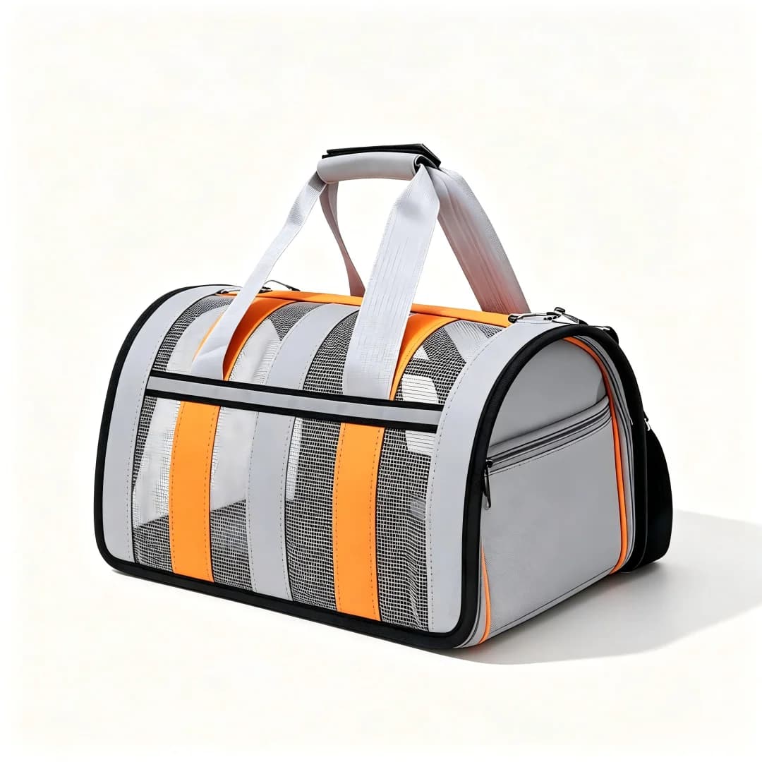 Nylon Foldable Pet Carrier Mesh Breathable Cats Small Dogs Portable Travel Shoulder Bag Outdoor Handbag Tote