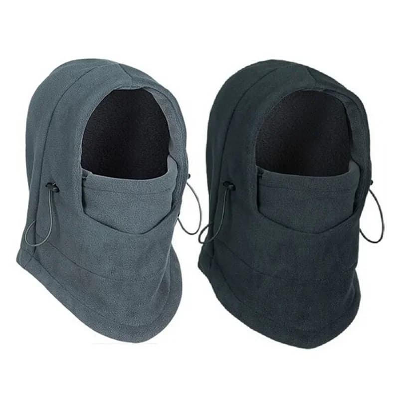 Nuovo Cappello Invernale alla Moda, Berretto Termico Impermeabile in Pile per Uomo e Donna, Passamontagna con Cappuccio, Scaldacollo per Escursionismo