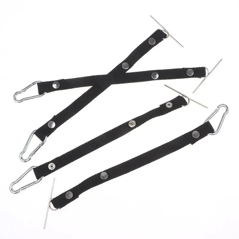Porta Nastro Isolante Regolabile da 1/4 Pezzi con Gancio per Cintura Porta Attrezzi, Accessori per Elettricisti, Nero