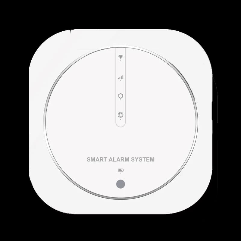Sistema di allarme antifurto WIFI + GSM Tuya Smart Life Tastiera touch Standby prolungato Sensore di allarme di sicurezza Rilevatore di movimento Contatto porta
