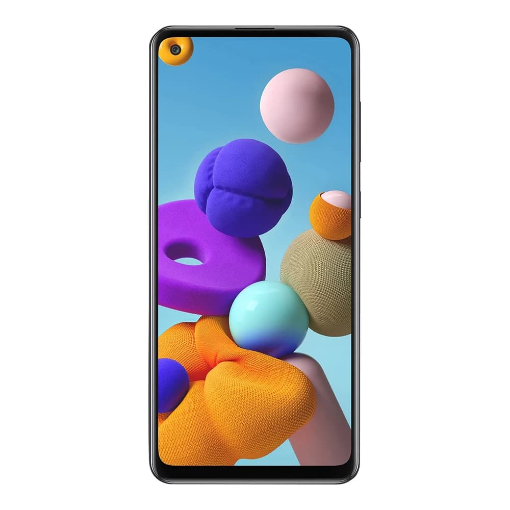 Samsung Galaxy A21s Ricondizionato, Smartphone Android con 2 SIM, Versione Globale, Schermo da 6,5 Pollici, Quattro Fotocamere da 48MP, Batteria da 5000mAh, NFC